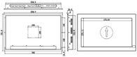 21.5 Inch Industrial Touch Panel PC IP65 Waterproof Embedded PC Touch Screen