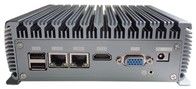 4G DDR3 Industrial Fanless Embedded PC I3 / I5 / I7 CPU 2LAN 2COM 6USB