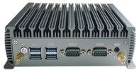 4G DDR3 Industrial Fanless Embedded PC I3 / I5 / I7 CPU 2LAN 2COM 6USB