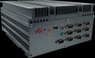 IPC 4 PCIE Extension Fanless Box PC MIS-6606 Aluminium Fanless Embedded Box