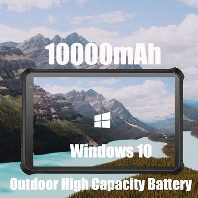 Waterproof Industrial Rugged Tablet Drop Resistant 1.2M Durable Windows 10