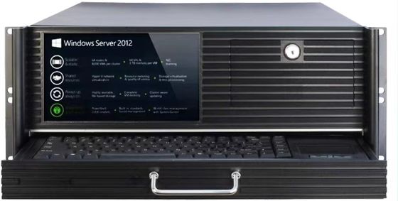 4U Rackmount Industrial Computer 19 Inch Support Windows / Linux System