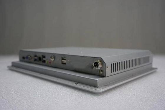 12V DC Power Supply Industrial Touch Panel PC 400cd/m2 Intel Atom N270 Processor