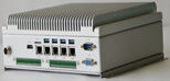 2U Industrial Fanless Embedded Computers 4G Memory 64GB Solid State Drive