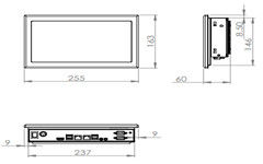 10.1&quot; Capacitive Touch Industrial Panel PC Scalable Wi-Fi/ Bluetooth , 3G/4G communication module