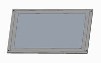 X215R-03  21.5''  Vehicle Display LCD Screen Capacitive Touch High Brightness Multiple Installation Methods